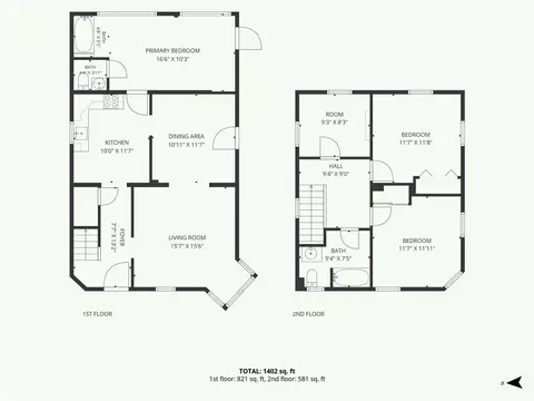 Floorplan - 611 N Spring St, Independence, MO 64050 photo 3 of 6