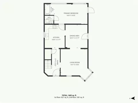 Floorplan - 611 N Spring St, Independence, MO 64050 photo 1 of 6