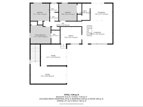 Floorplan - 9805 E 33rd St, Independence, MO 64052 photo 2 of 3