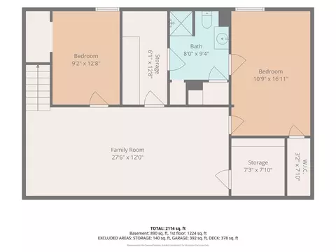 Floorplan - 707 E 3rd St, Ottawa, KS 66067 photo 2 of 3