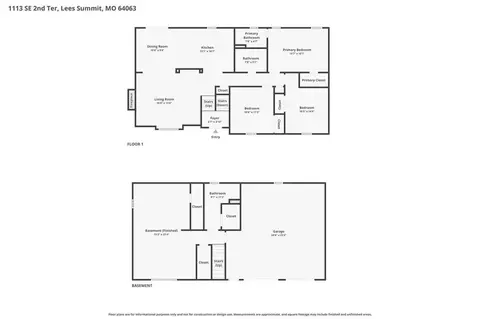 Floorplan - 1113 SE 2nd Ter, Lees Summit, MO 64063 photo 3 of 3