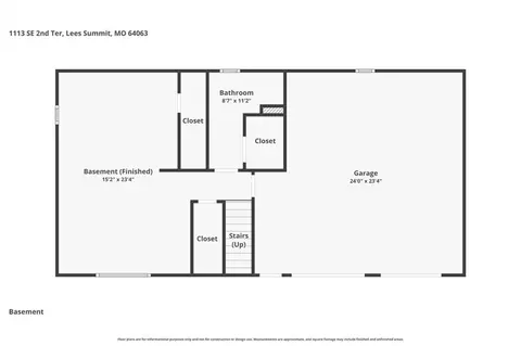 Floorplan - 1113 SE 2nd Ter, Lees Summit, MO 64063 photo 2 of 3