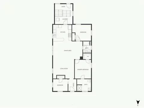 Floorplan - 534 E 2nd Ave, Garnett, KS 66032 photo 2 of 2