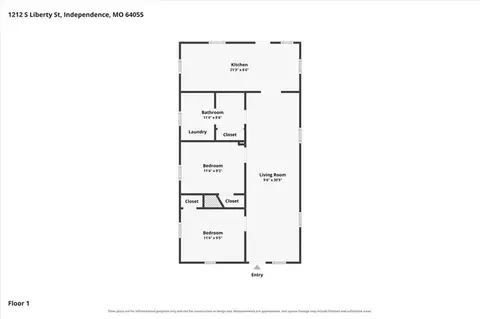 Floorplan - 207 W 23rd St, Independence, MO 64055 photo 6 of 6