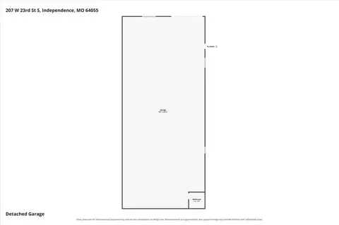 Floorplan - 207 W 23rd St, Independence, MO 64055 photo 4 of 6