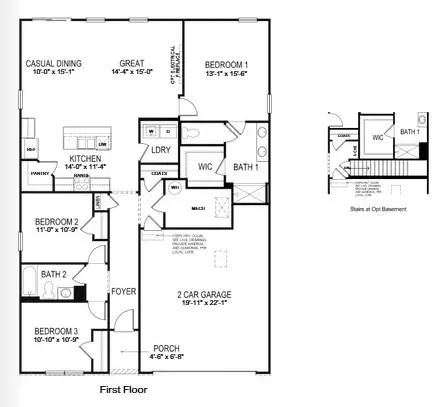 Floorplan - 20059 Cornice St, Spring Hill, KS 66083 photo 1 of 2