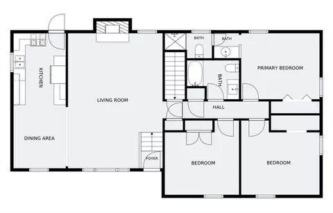 Floorplan - 892 Gregory St, Peculiar, MO 64078 photo 1 of 2