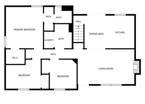 Floorplan - 1504 S Pollard Ave, Independence, MO 64055 photo 1 of 2