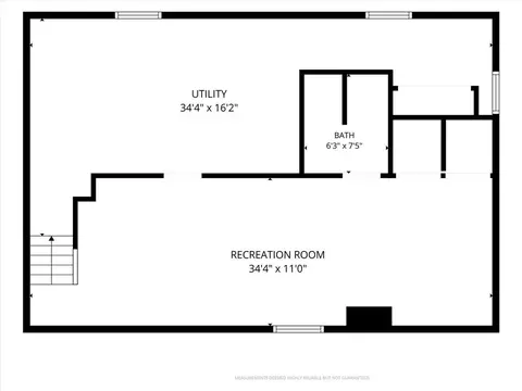 Floorplan - 4009 S Spring St, Independence, MO 64055 photo 2 of 2