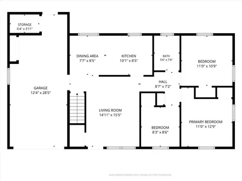 Floorplan - 4009 S Spring St, Independence, MO 64055 photo 1 of 2