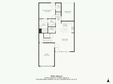 Floorplan - 115 E 3rd St, Lawson, MO 64062 photo 1 of 2