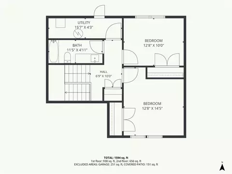 Floorplan - 115 E 3rd St, Lawson, MO 64062 photo 2 of 2