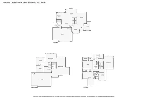 Floorplan - 324 NW Thoreau Cir, Lees Summit, MO 64081 photo 4 of 4