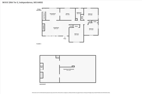 Floorplan - 9610 E 29th Ter, Independence, MO 64052 photo 3 of 3
