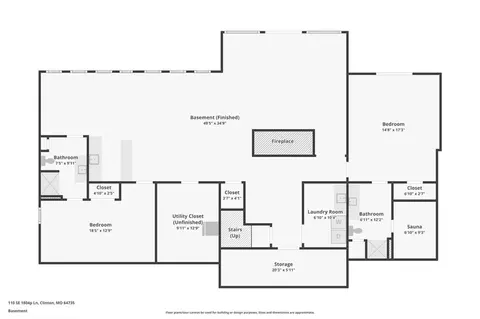 Floorplan - 110 SE 1804p Ln, Clinton, MO 64735 photo 4 of 6