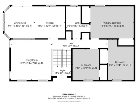 Floorplan - 405 SE Onyx Cir, Lees Summit, MO 64063 photo 2 of 3