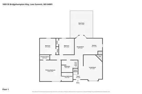Floorplan - 1005 SE Bridgehampton Way, Lees Summit, MO 64081 photo 3 of 3