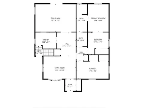 Floorplan - 2611 Parallel Ave, Saint Joseph, MO 64506 photo 1 of 3
