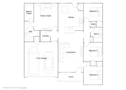 Floorplan - 1608 SW 9th St, Oak Grove, MO 64075 photo 1 of 1