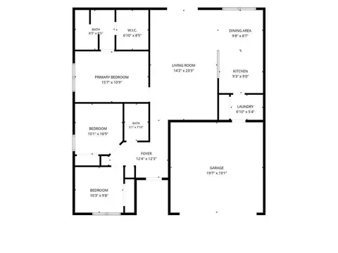 Floorplan - 411 E 6th St, Cameron, MO 64429 photo 1 of 1
