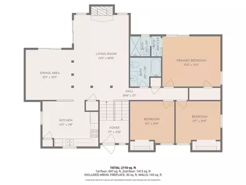 Floorplan - 3502 NW Lake Dr, Lees Summit, MO 64064 photo 2 of 3