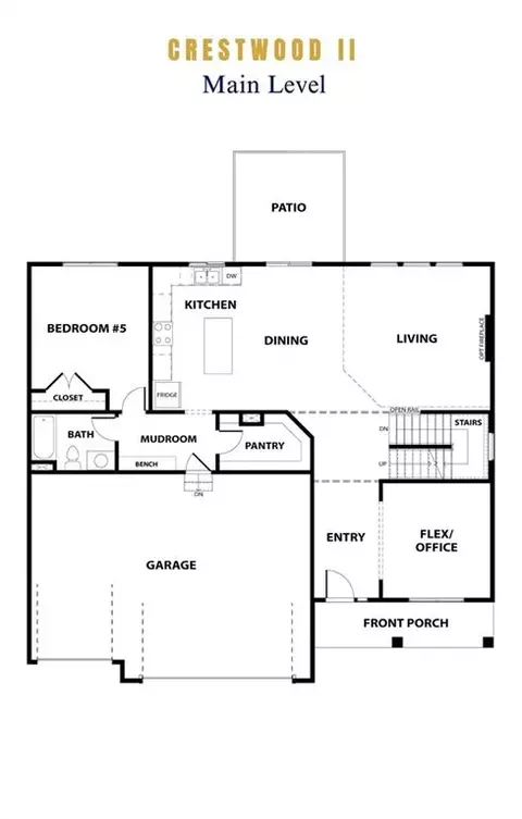Floorplan - 830 Reed Dr, Raymore, MO 64083 photo 1 of 2