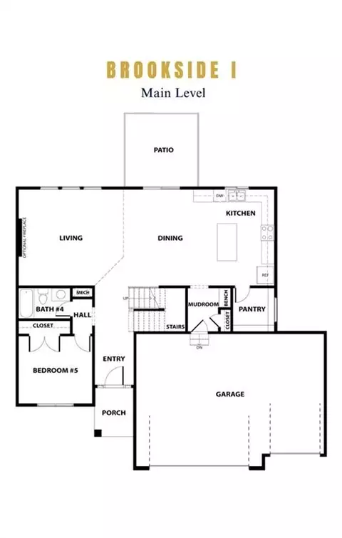 Floorplan - 834 Reed Dr, Raymore, MO 64083 photo 2 of 3