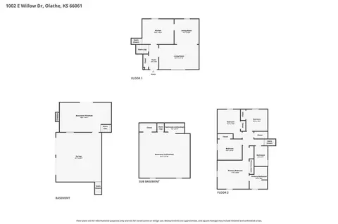 Floorplan - 1002 E Willow Dr, Olathe, KS 66061 photo 5 of 5