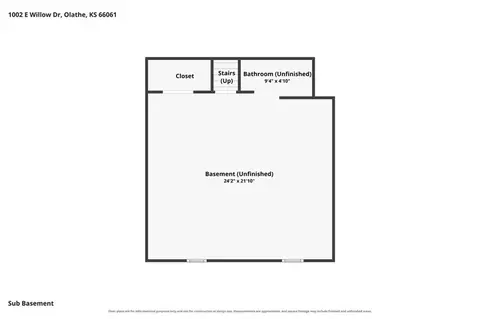 Floorplan - 1002 E Willow Dr, Olathe, KS 66061 photo 3 of 5