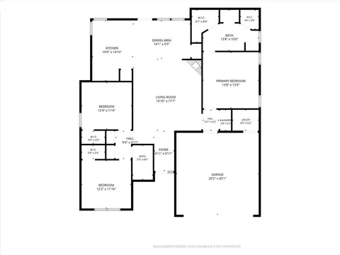 Floorplan - 308 E Olive St, Raymore, MO 64083 photo 1 of 1