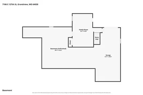 Floorplan - 7106 E 127th St, Grandview, MO 64030 photo 3 of 4