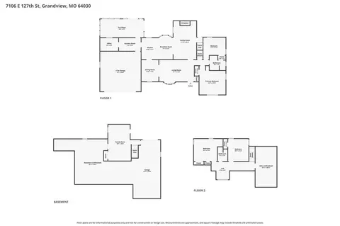 Floorplan - 7106 E 127th St, Grandview, MO 64030 photo 4 of 4
