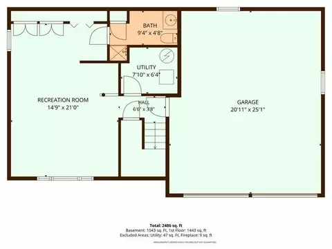 Floorplan - 15412 E 42nd Pl, Independence, MO 64055 photo 2 of 3