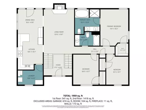 Floorplan - 1108 E 18th St, Kearney, MO 64060 photo 2 of 2