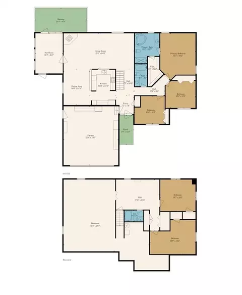Floorplan - 1185 E 1067 Rd, Lawrence, KS 66047 photo 3 of 3