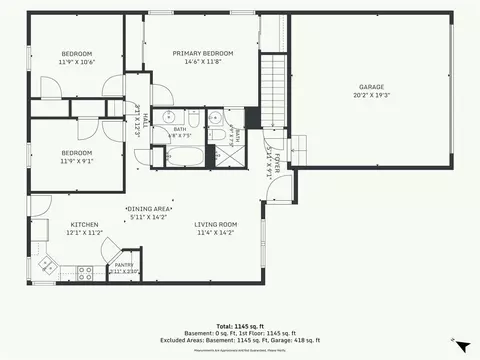 Floorplan - 1012 NE Queens Ct, Lees Summit, MO 64064 photo 2 of 3