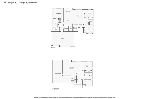 Floorplan - 202 E Maple St, Lone Jack, MO 64070 photo 2 of 2
