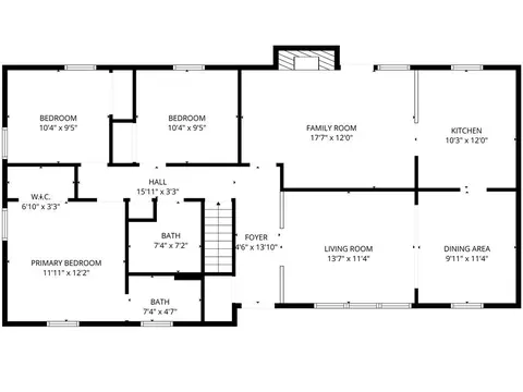 Floorplan - 15706 E 44th Ter, Independence, MO 64055 photo 1 of 3