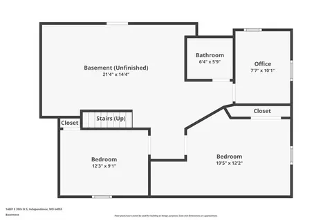 Floorplan - 14601 E 39th St, Independence, MO 64055 photo 2 of 3