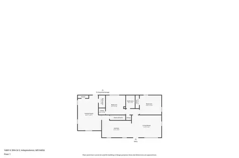 Floorplan - 14601 E 39th St, Independence, MO 64055 photo 1 of 3