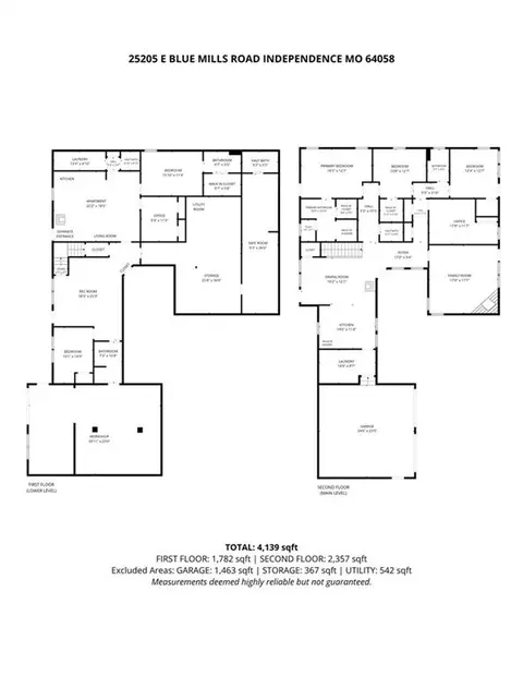 Floorplan - 25205 E Blue Mills Rd, Independence, MO 64058 photo 1 of 1