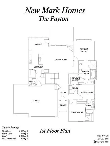 Floorplan - 8156 Roundtree St, Lenexa, KS 66220 photo 1 of 2