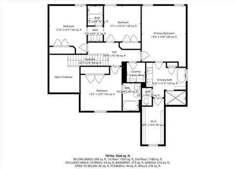 Floorplan - 308 E Oak St, Lone Jack, MO 64070 photo 3 of 4