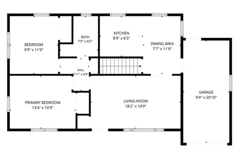 Floorplan - 3611 S Spring St, Independence, MO 64055 photo 2 of 3