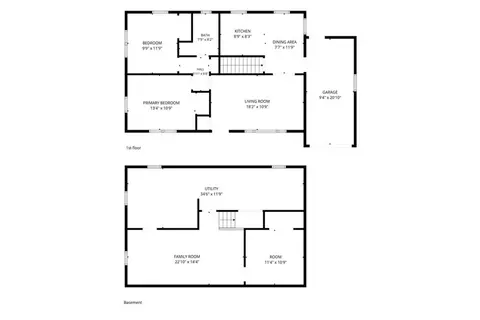 Floorplan - 3611 S Spring St, Independence, MO 64055 photo 1 of 3