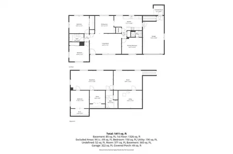 Floorplan - 1401 N Howenstien Ave, Cameron, MO 64429 photo 1 of 3