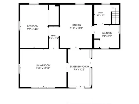 Floorplan - 734 Riverview Dr, Saint Joseph, MO 64503 photo 2 of 3