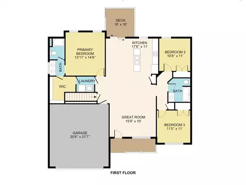 Floorplan - 524 Lemon Mint Dr, Raymore, MO 64083 photo 1 of 2