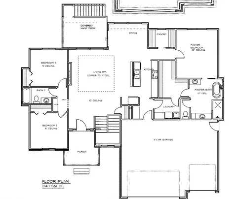 Floorplan - 4411 N Grey Meadows Ct, Maize, KS 67101 photo 1 of 2