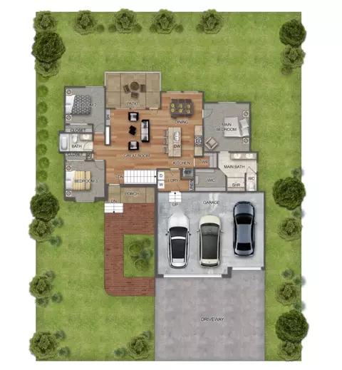 Floorplan - 9630 W Cedar Ln, Maize, KS 67101 photo 1 of 2